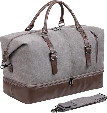 Weekender Overnight Bag Carry On Bag Travel Bag with Shoe Pouch