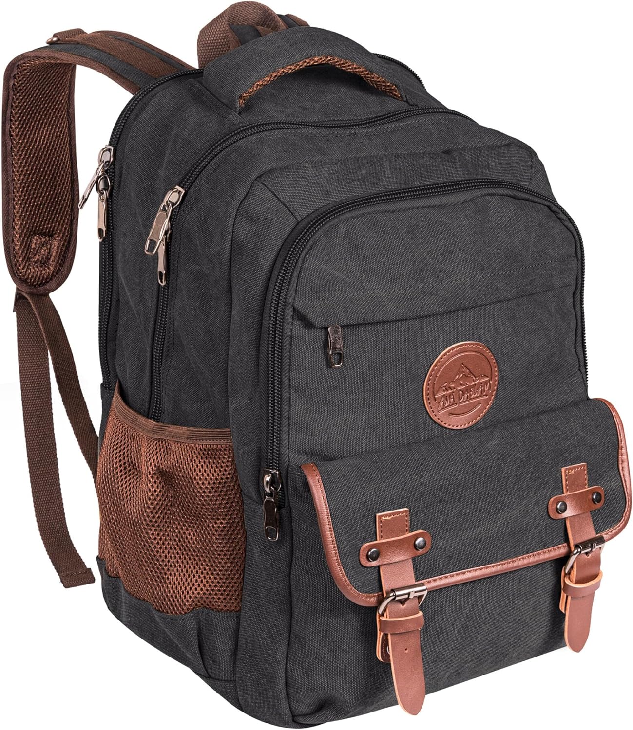Ama Dablam Premium Original Canvas Backpack/ 17”Laptop/XL-30L/ Many Pockets | Strong Zippers | Thick Cotton | College Travel