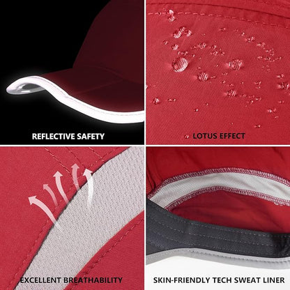 GADIEMKENSD Reflective Folding Outdoor Hat Unstructured Design UPF 50+ Sun - Image 6