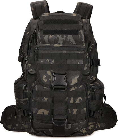50L Military Tactical Backpack Hiking Waterproof Backpack Large Military Pack 3 Day Assault Pack Molle Bag Rucksack