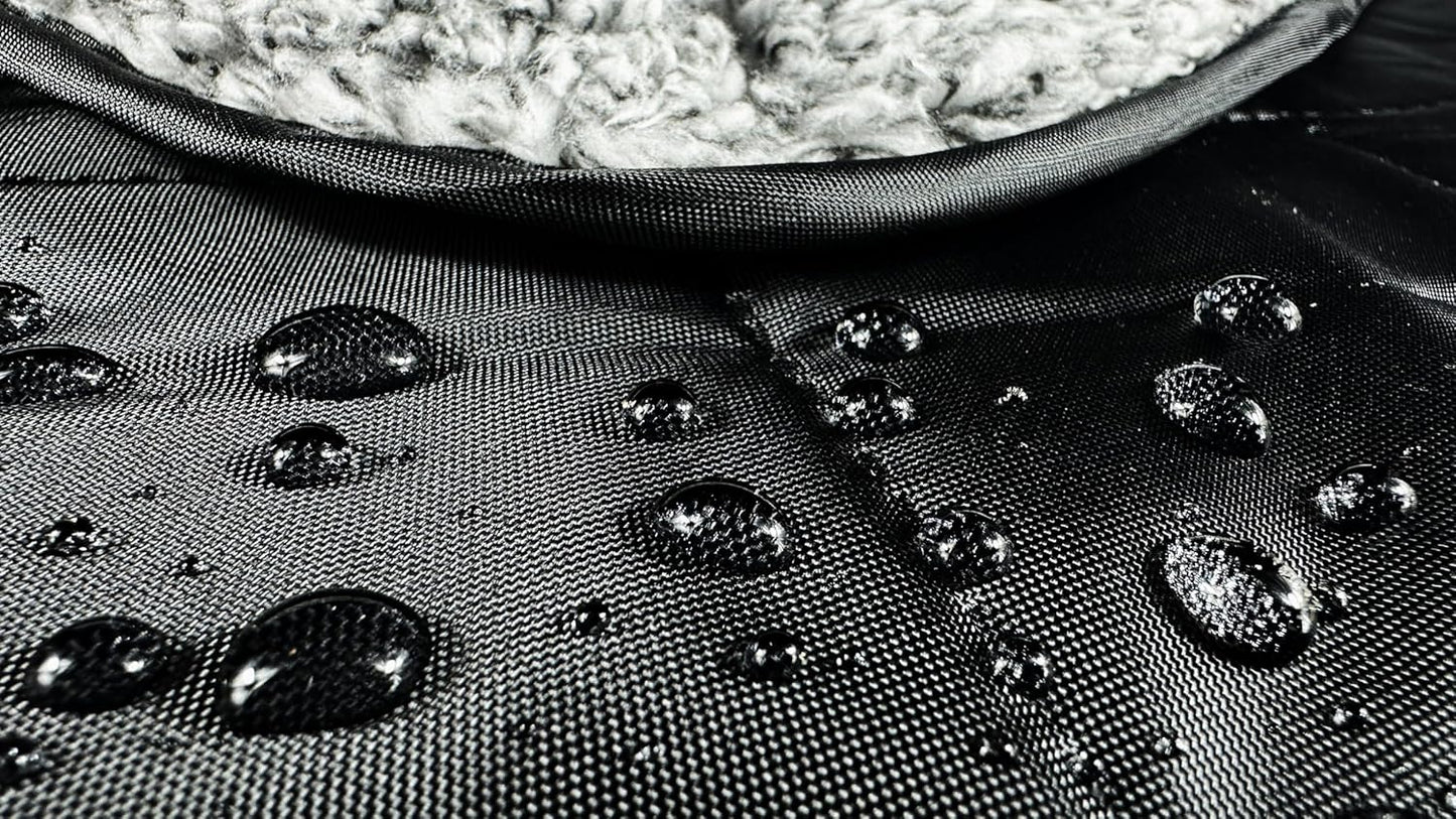 DOWN UNDER OUTDOORS Large Waterproof Windproof Extra Thick 350 GSM Quilted Fleece, or Sherpa Stadium Blanket