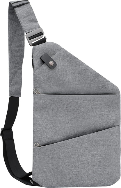 Anti Theft Crossbody Travel Bags for Women Men Cross Body Slim Sling Handbags with S Hook Antitheft