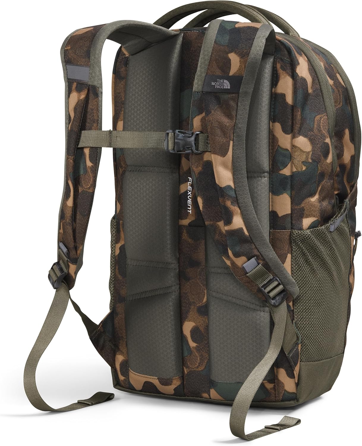 The North Face Jester Everyday Laptop Backpack, Utility Brown Camo Texture Print/New Taupe Green, One Size