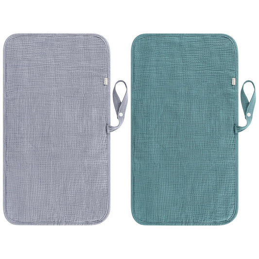 Accmor Portable Diaper Changing Pad, Waterproof Foldable Baby Changing Mat for Travel, Baby Essentials Shower Registry Gifts