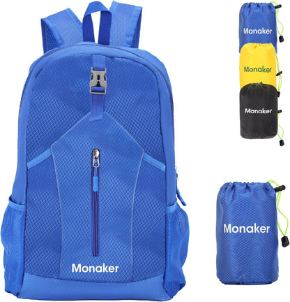 Ultralight 20L Foldable Backpack, Multi-Pocket Design, Compact to Palm-Sized, Ideal for Hiking, Travel & Daily Use