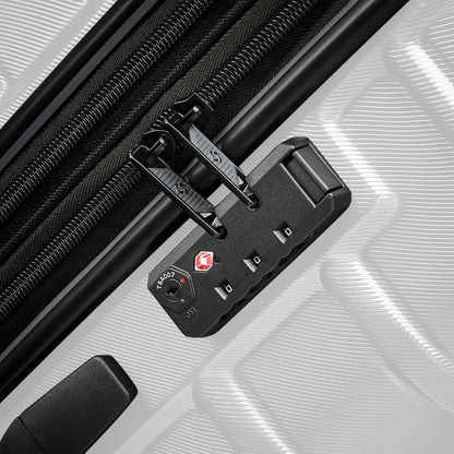 Samsonite Omni 2 Hardside Expandable Luggage with Spinner Wheels, Birch White, 2-Piece Set (19/28)