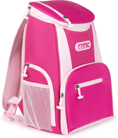 RTIC 15 Can Lightweight Backpack Cooler Soft Insulated Portable Bag for Lunch, Beach, Drink, Beverage, Travel, Camping, Picnic, Car, Hiking,