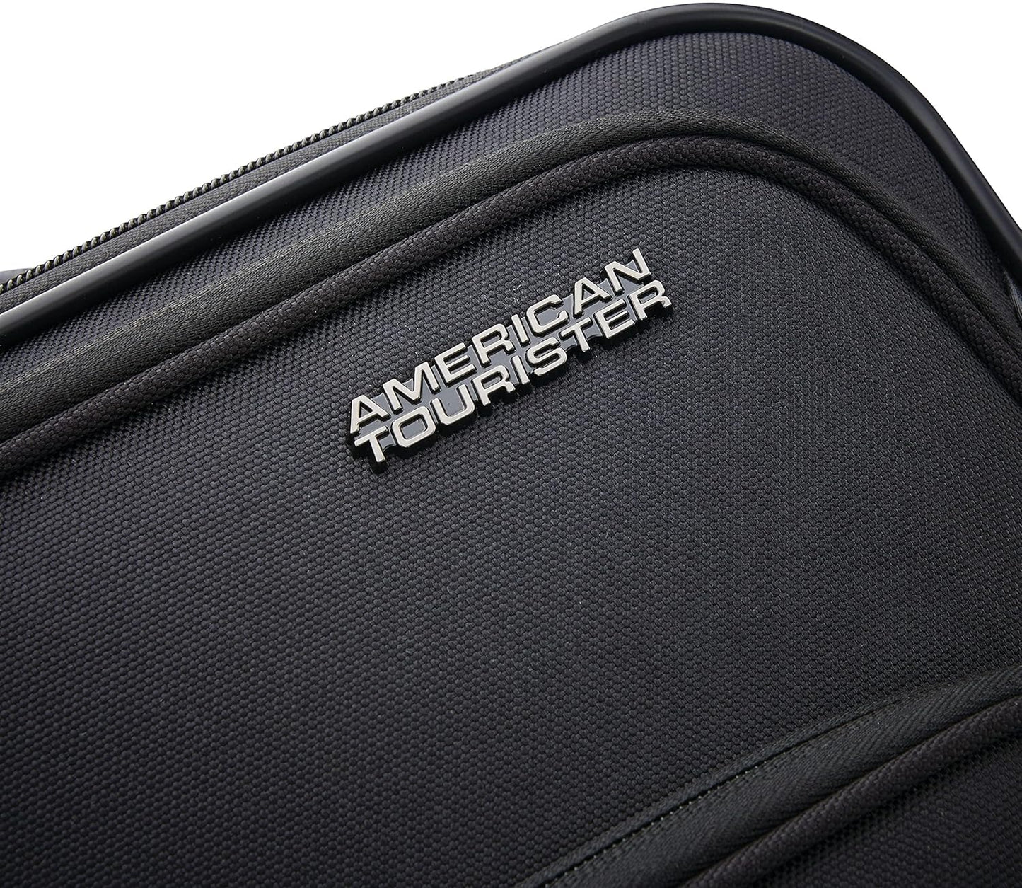 American Tourister 4 KIX 2.0 Expandable Softside Luggage with Spinner Wheels, 24 SPINNER, BLACK