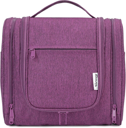 Narwey Hanging Toiletry Bag for Women Travel Makeup Bag Organizer Toiletries Bag for Cosmetics Essentials Accessories