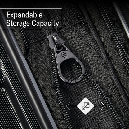 Samsonite Omni 2 Hardside Expandable Luggage with Spinner Wheels, 2-Piece Set (19/24), Lagoon Blue