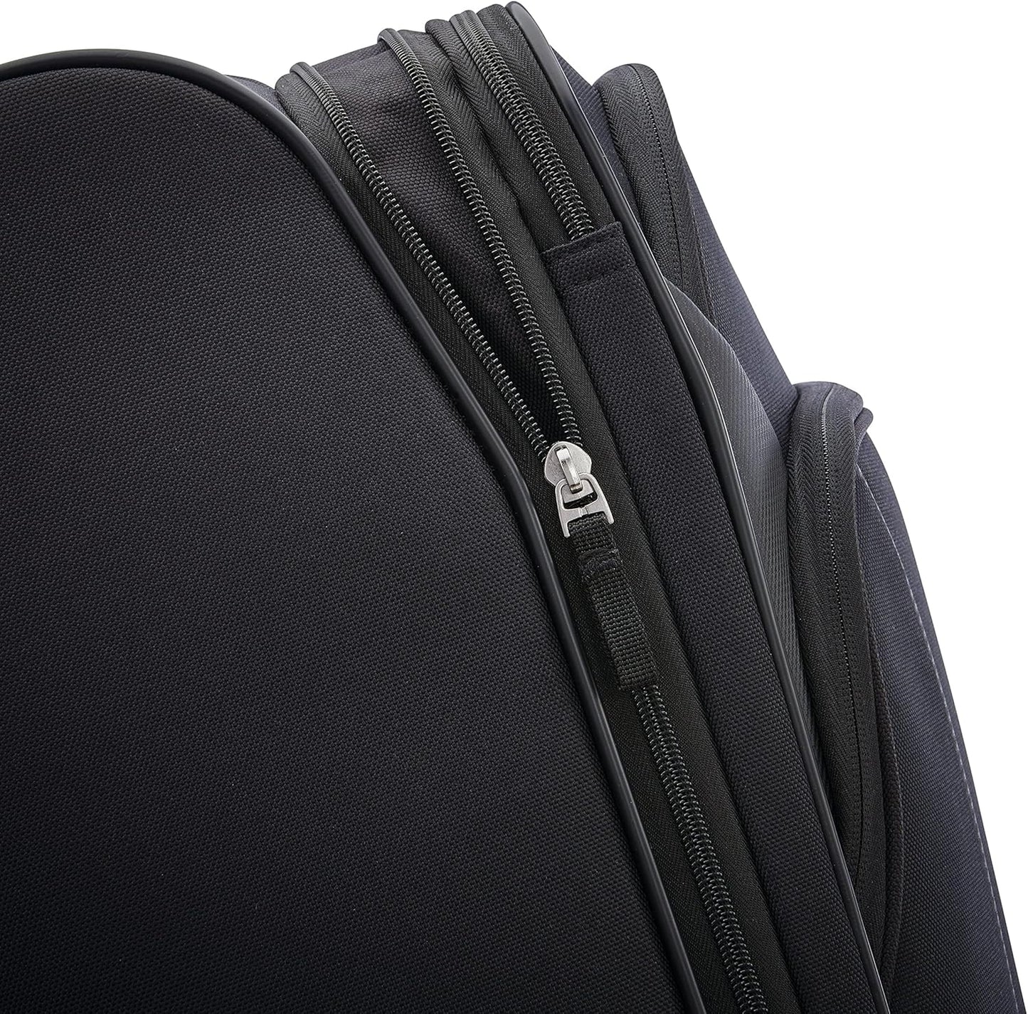 American Tourister 4 KIX 2.0 Expandable Softside Luggage with Spinner Wheels, 24 SPINNER, BLACK