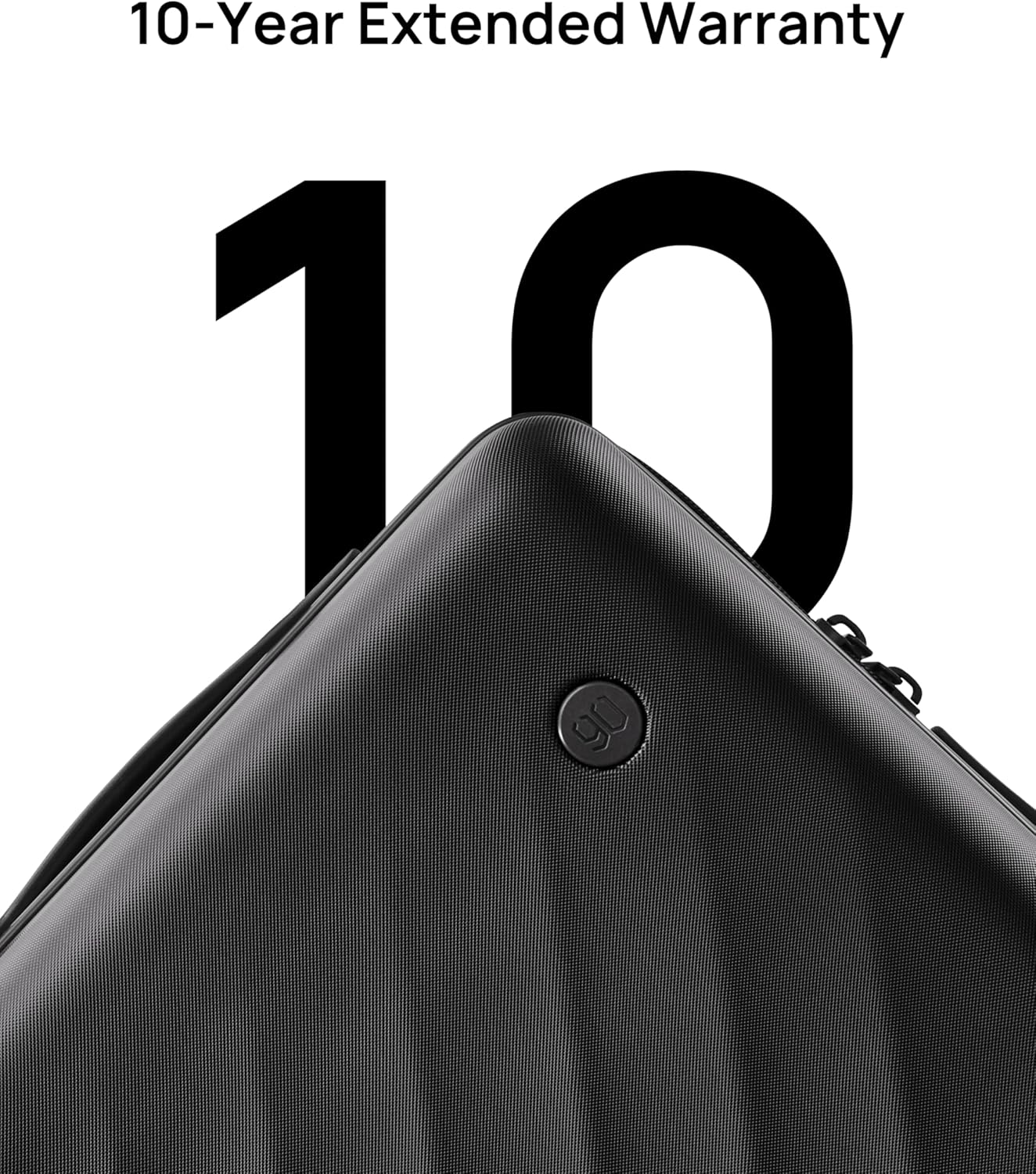 Trunk Luggage 24 Inch, Medium Checked Luggage with Double Spinner Wheels, Anti-Burst Zipper, Hard Case PC Suitcase, Lightweight Travel Luggage, TSA Approved (Onyx Black, Hudson)