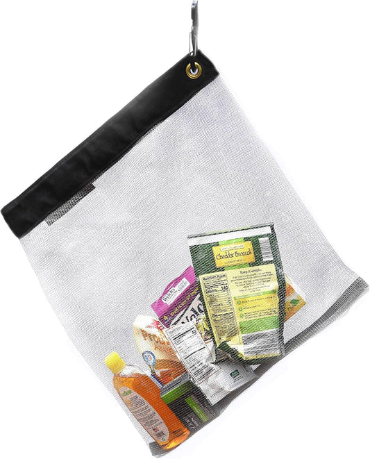 Rodent Proof Bear Bags - Ultralight Stainless Steel Mesh Bag for Camping Food Storage - Sturdy and Rust-Resistant Sack with Lock and Grommet For Easy Hanging