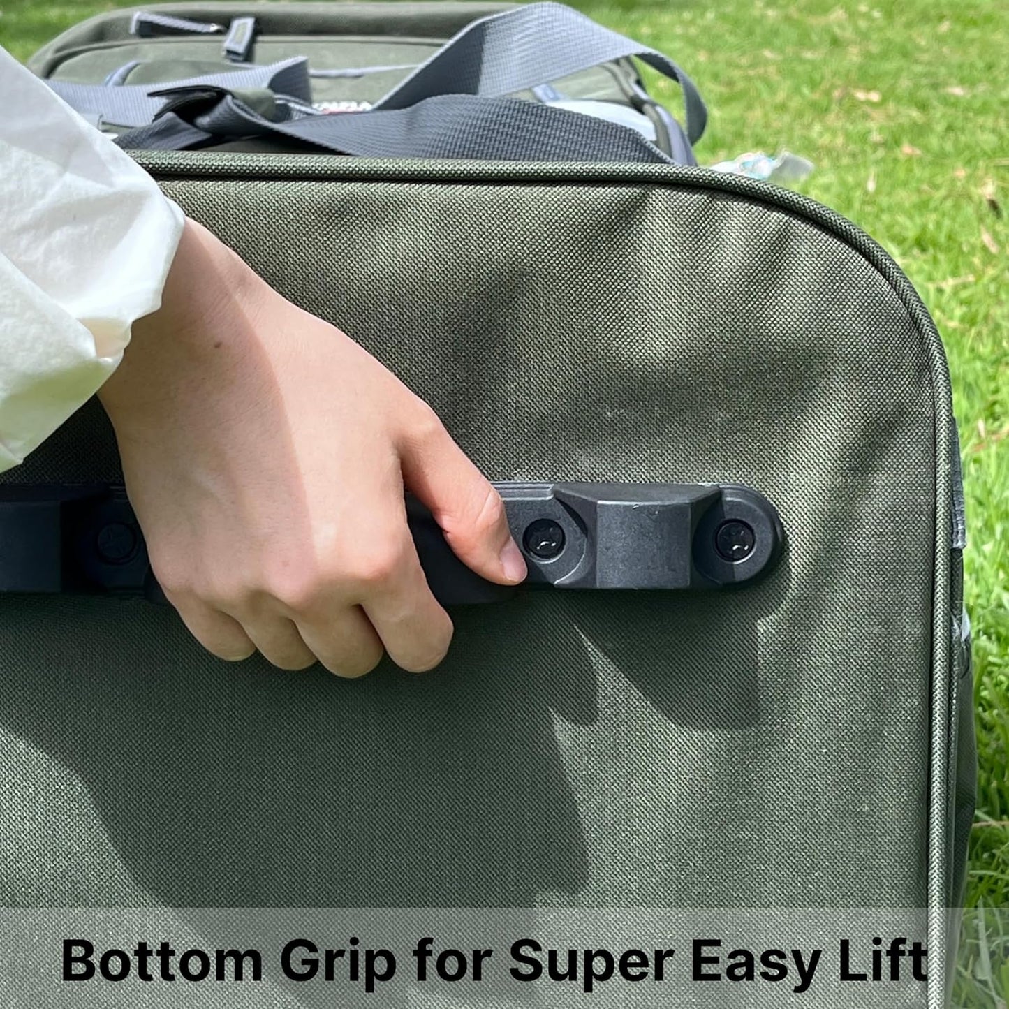 Olympia U.S.A. 29 inch Jumbo Size 8 Pockets Wheeled Rolling Duffel Bag Water Resistant Luggage Lightweight Travel Suitcase with Retractable Handle