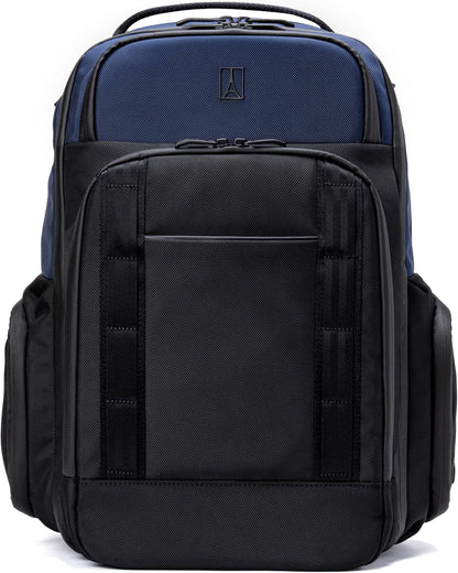 Travelpro Altitude Large Expandable Travel Laptop Backpack 30-36L, 16 Inch Laptop, Water Resistant, Work, Business, Men and Women, Aviator Navy