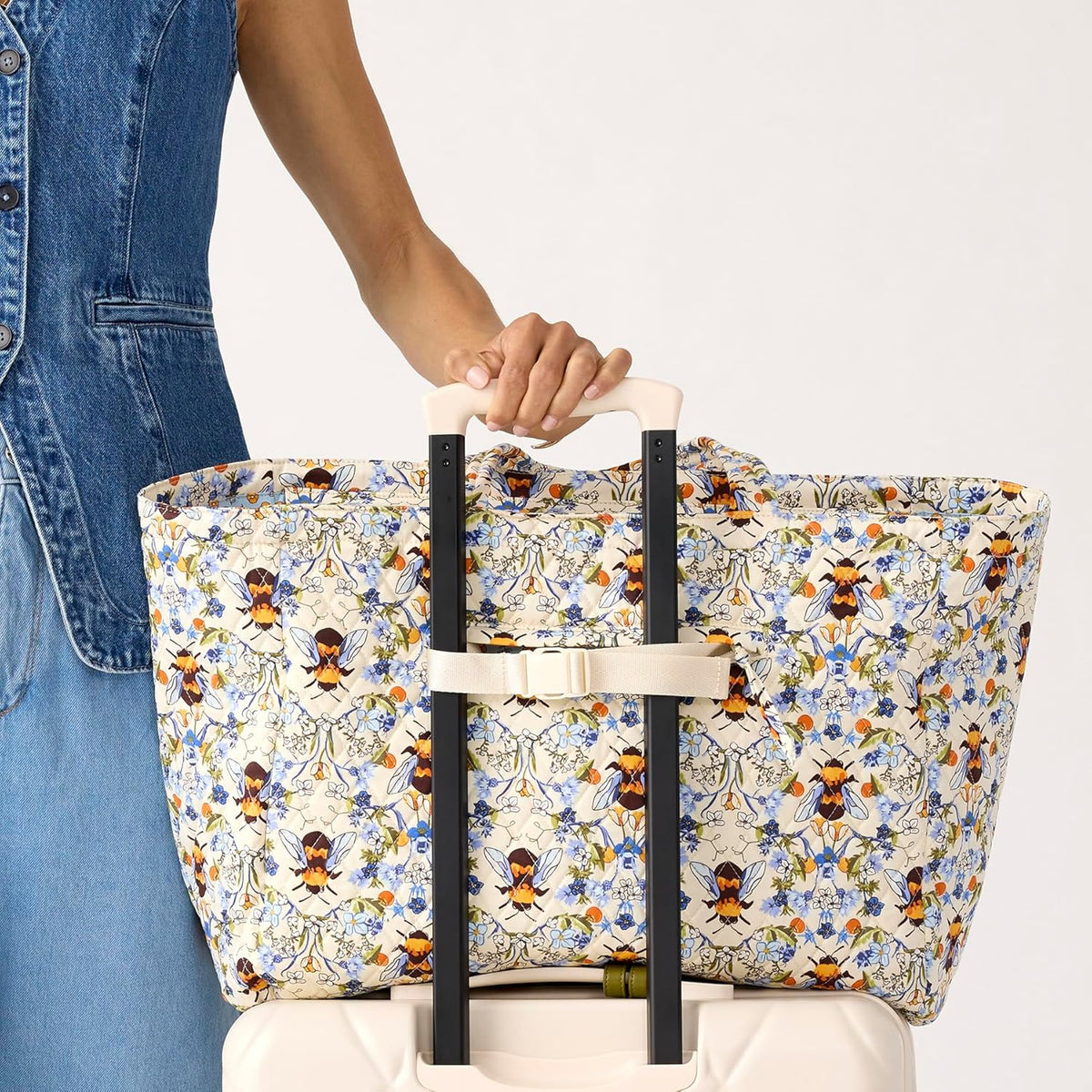 Premium Cotton Knollton Travel Tote Bag
