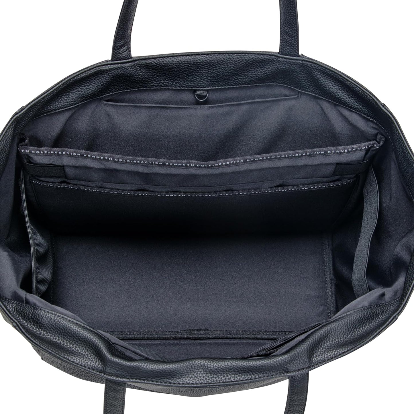Kenneth Cole REACTION Marley Backpack, Black, 16" Laptop Tote