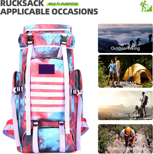 King'sGuard 70L Camping Hiking Backpack Tactical Backpack Military Molle Rucksack Backpack for Outdoor