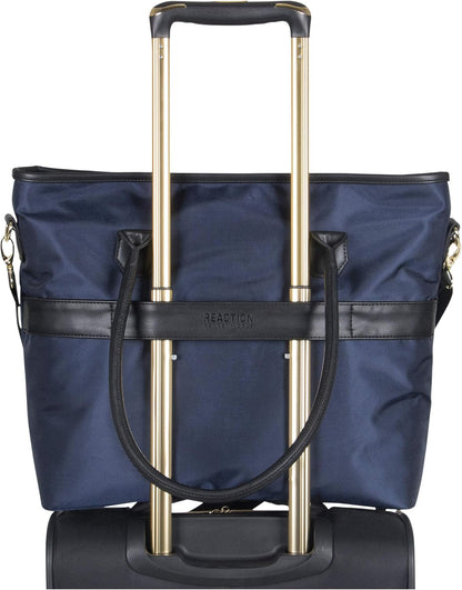 Kenneth Cole REACTION Chelsea Quilted Chevron 15" Laptop & Tablet Business Tote with Removable Shoulder Strap