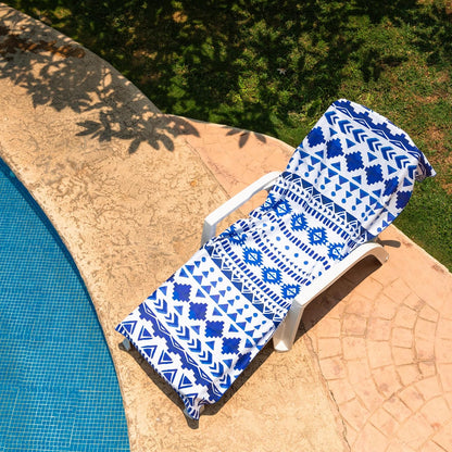 Elite Trend Quick Dry Towel Extra Large 78x35 Inch - Microfiber Beach Towel - Perfect for Beach, Travel, Swimming, Pool, Yoga, Hiking, Camping - Lightweight, Fast Drying, Compact for Adults (Aztech)