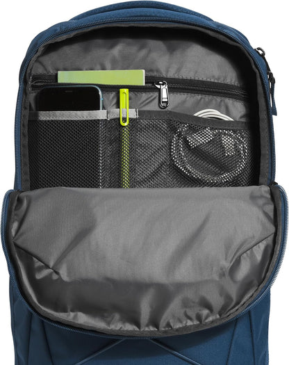 THE NORTH FACE Jester Everyday Laptop Backpack | Commuter Daypack with Water Repellent Finish, 16" Laptop Sleeve, Huge Main Compartment, Shady Blue/TNF White-NPF, One Size