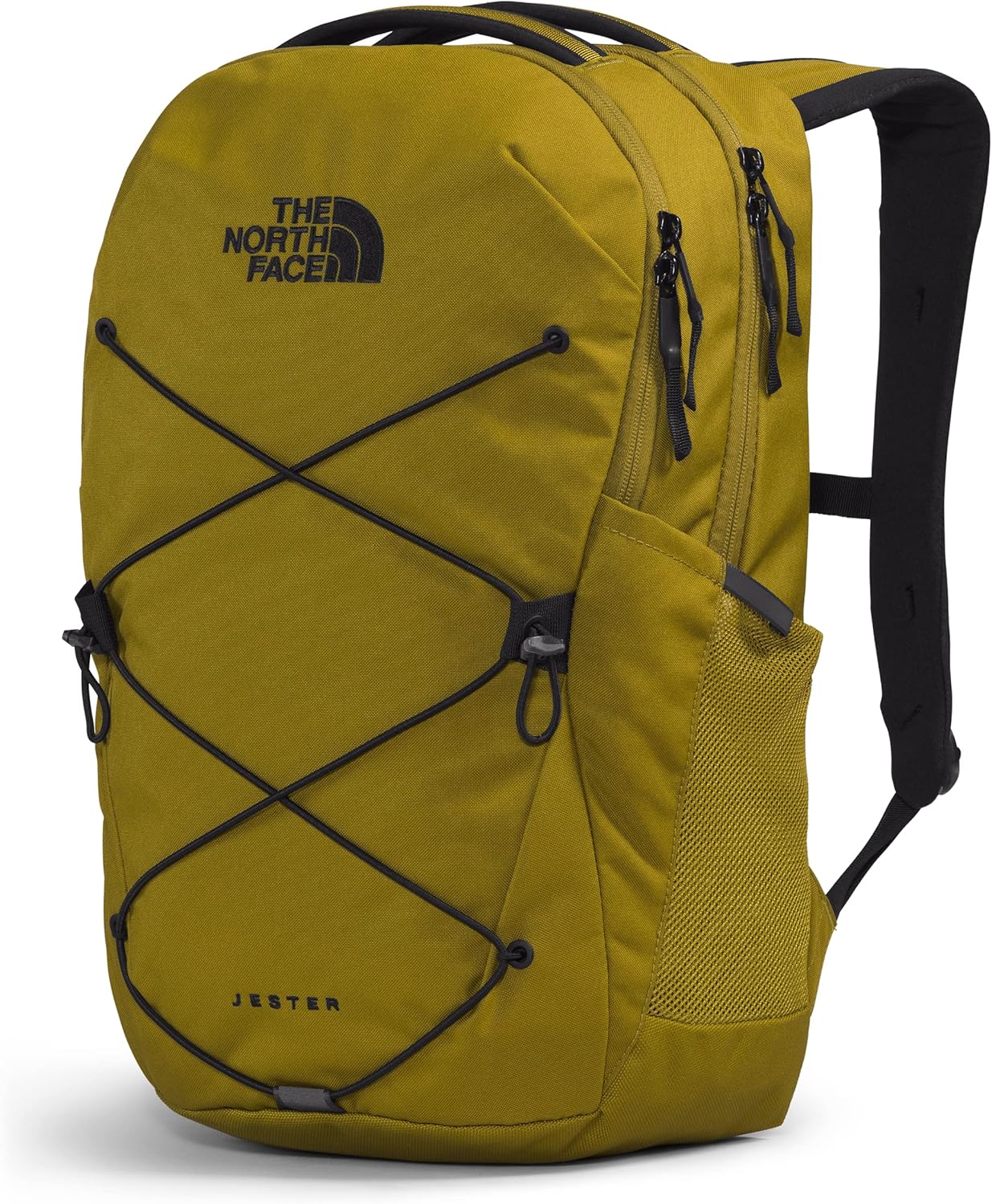 The North Face Jester Everyday Laptop Backpack, Sulphur Moss/TNF Black, One Size
