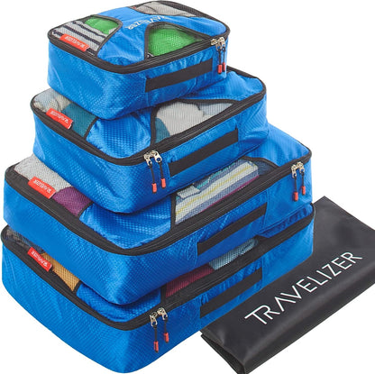 Travel Packing Cubes 5 pcs Luggage Organizer Set for Bag & Suitcase