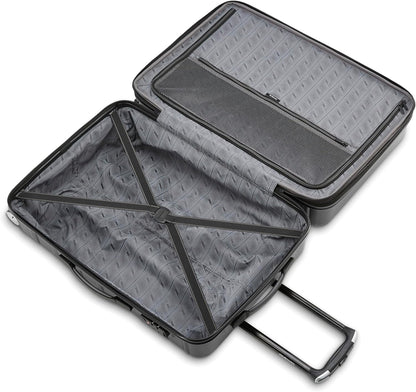 Samsonite Omni 2 Hardside Expandable Luggage with Spinner Wheels, LARGE SPINNER, SOLID CHARCOAL
