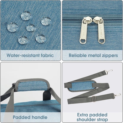 28 inch Extra Large Travel Duffel Bag Foldable Weekender Packable Lightweight Luggage Bag Overnight for Women and Men 85L (Navy Blue)