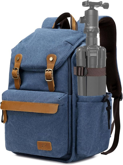 Padwa Lifestyle Blue Camera Backpack - Image 9