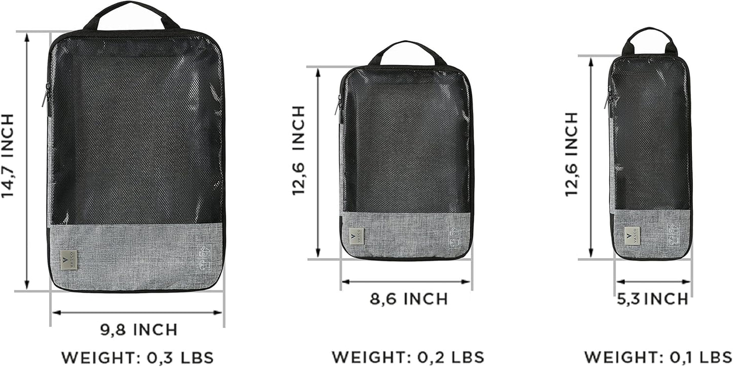 VASCO Compression Packing Cubes for Travel