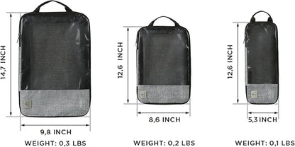 VASCO Compression Packing Cubes for Travel