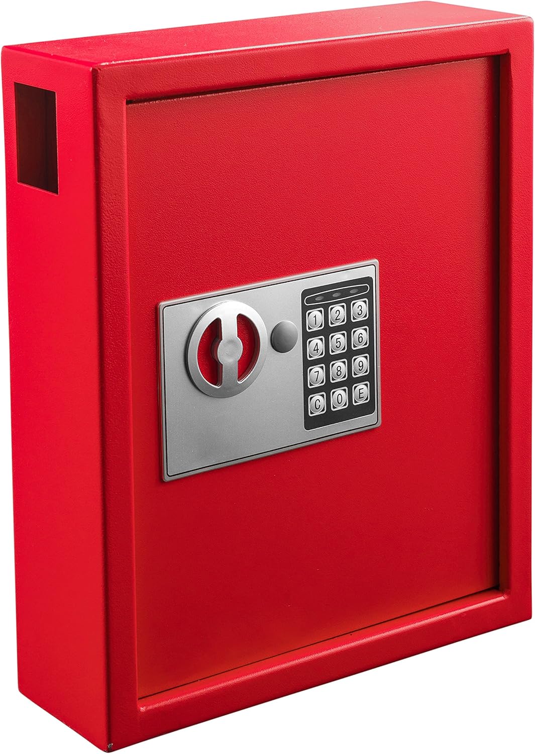 Adiroffice Key Holder Wall Mount - 40-keys Lock Box with Code, Key Cabinet Wall Mount, Valet Parking Key Box, Car Dealer Key Cabinet - Space Saving Locking Key Box Wall Mount with Digital Lock