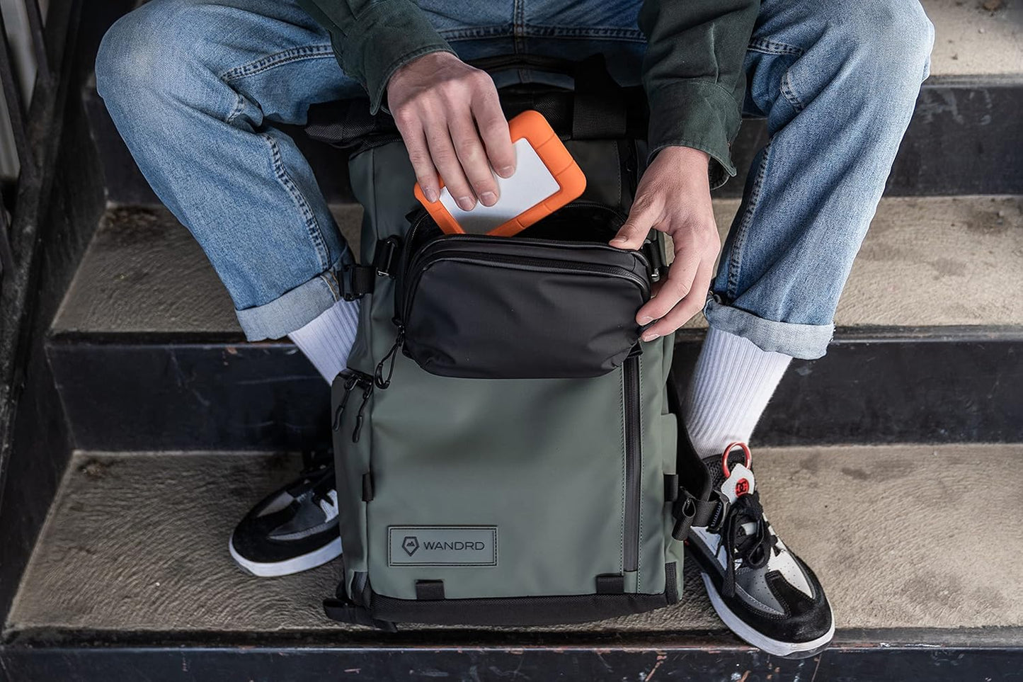 WANDRD PRVKE 21L, V3 Photography Bundle: Weather-Resistant Travel & Camera Backpack with Laptop Sleeve, Quick Side Access, Clamshell Opening – Ideal Photography & Travel Bag