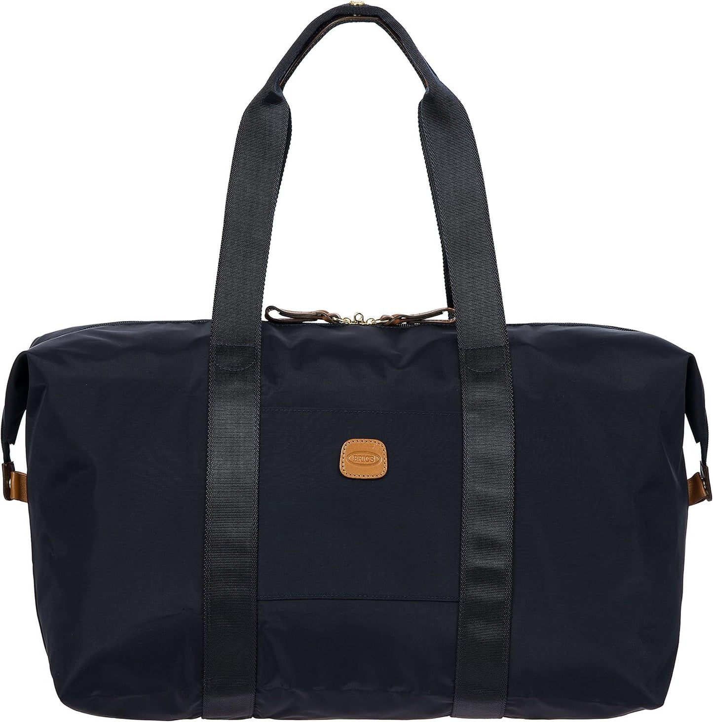 Bric's X-Bag/X-Travel 2.0 Folding Duffel Bag - 18" Carry On and Overnight Travel Bag - Navy