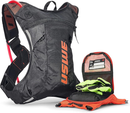 USWE Outlander Hydration Pack with Water Bladder, Hydration Backpack - Backpack for Cycling, MTB, Trail Running & More