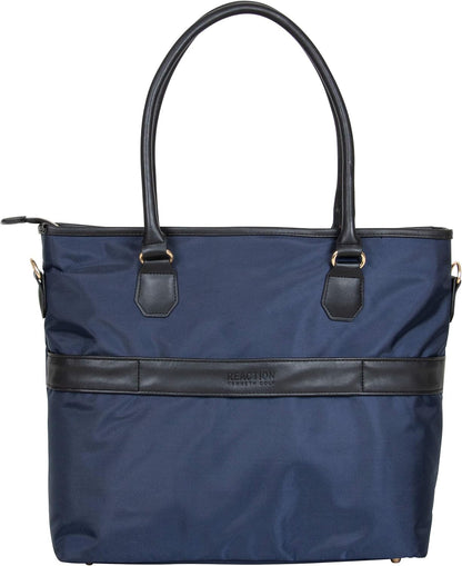 Kenneth Cole REACTION Chelsea Quilted Chevron 15" Laptop & Tablet Business Tote with Removable Shoulder Strap