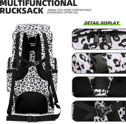 King'sGuard 70L Camping Hiking Backpack Tactical Backpack Military Molle Rucksack Backpack for Outdoor