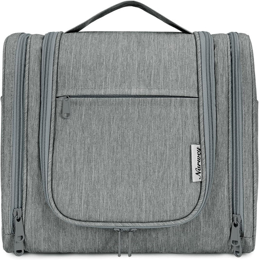 Narwey Hanging Toiletry Bag for Women Travel Makeup Bag Organizer Toiletries Bag for Cosmetics Essentials Accessories
