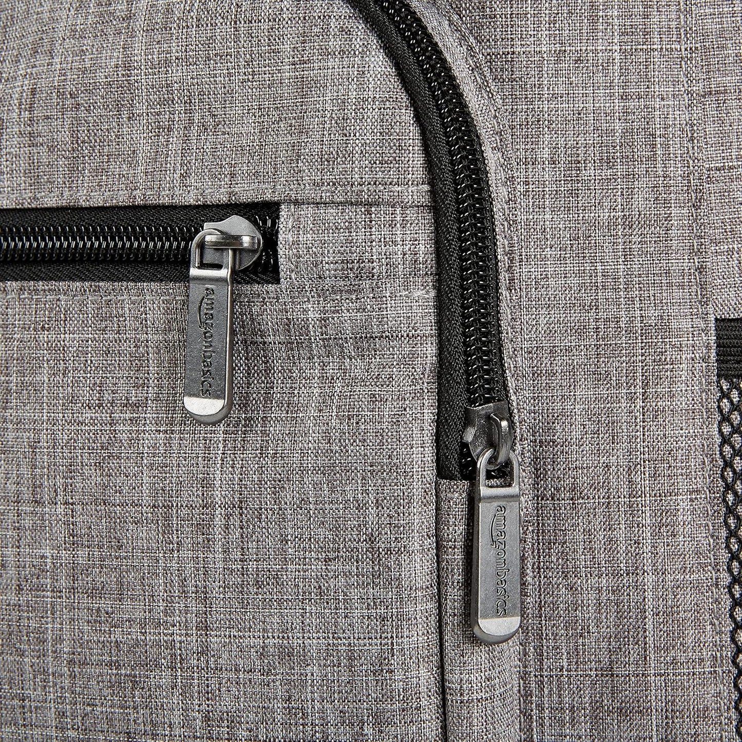 Amazon Basics Insulated Cooler Backpack, 30 Can Capacity, Leak-Proof Design, Gray