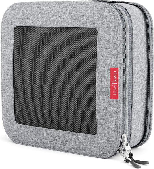 Compression Packing Cubes for Travel Organizers with Double Zipper, LeanTravel