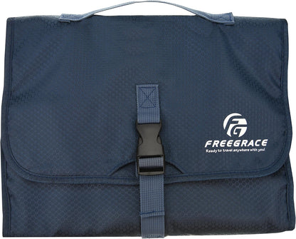 Freegrace Premium Hanging Toiletry Travel Bag - Cosmetic, Jewelry, Toiletry & Accessory Storage Organizer Bag, Large Size, Various Compartments
