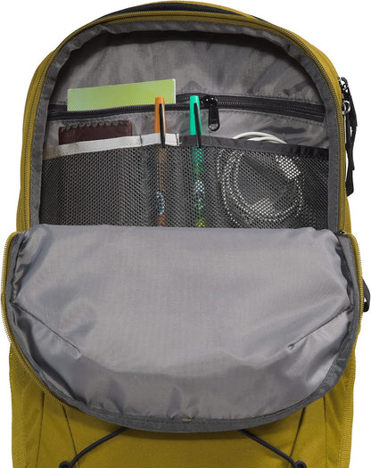 The North Face Jester Everyday Laptop Backpack, Sulphur Moss/TNF Black, One Size