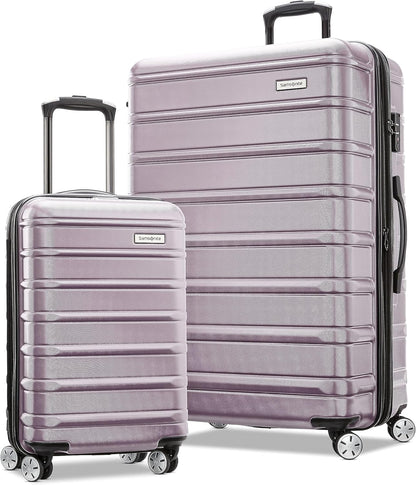 Samsonite Omni 2 Hardside Expandable Luggage with Spinner Wheels, ICY Lilac, 2-Piece Set (19/28)