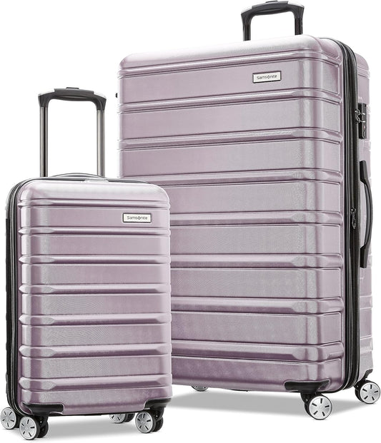 Samsonite Omni 2 Hardside Expandable Luggage with Spinner Wheels, ICY Lilac, 2-Piece Set (19/28)