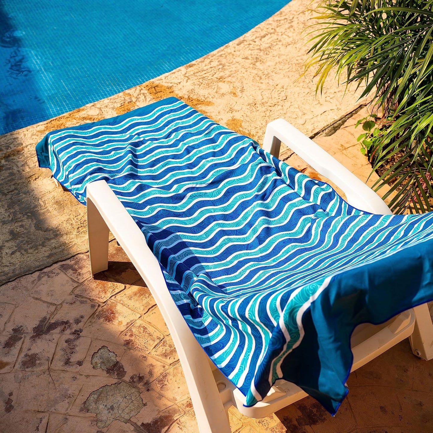 Elite Trend Microfiber Beach Towel for Adults with Bag - Extra Large 78x35 inch Lightweight Sand Free Quick Dry Towel for Travel, Swimming, Yoga, Camping