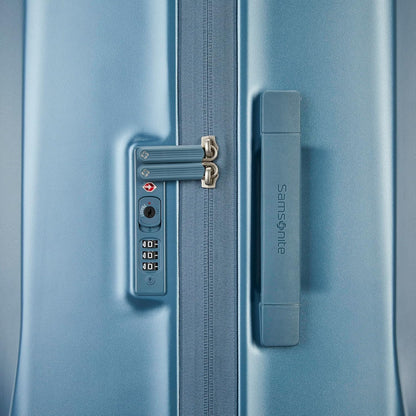 Samsonite UpLIFT X-Large Checked Hardside Luggage with Spinner Wheels - Airline-Approved, TSA Lock, Adjustable Handle System - Polycarbonate Hard Suitcase for Ultra Lightweight Travel - Elemental Blue