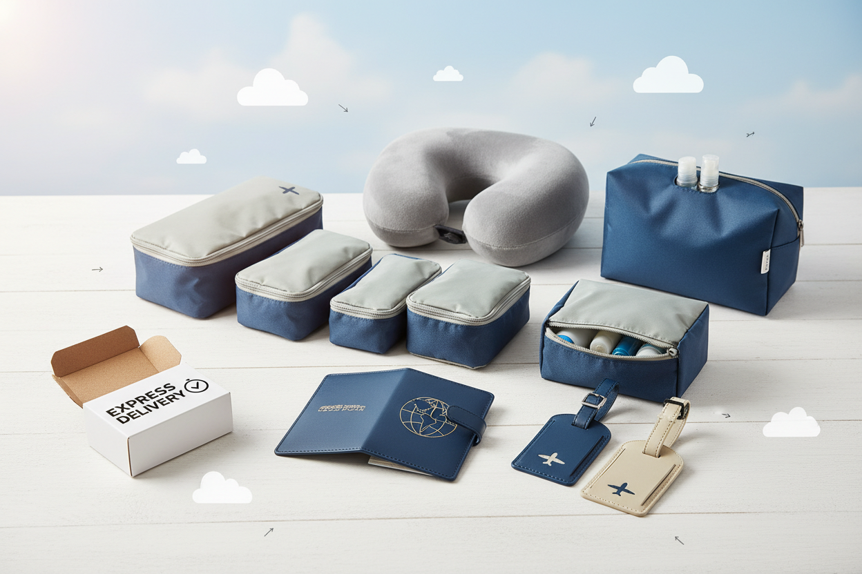  travel accessories I ordered arrived quickly 